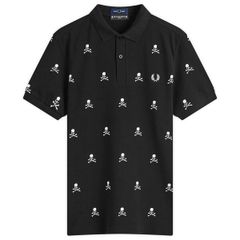 フレッドペリー メンズ トップス ポロシャツ Fred Perry x Mastermind Skull Polo Shirt Black ブラック