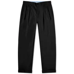 ビームス プラス メンズ ボトムス カジュアルパンツ Beams Plus 2 Pleat Chino Black ブラックのサムネイル