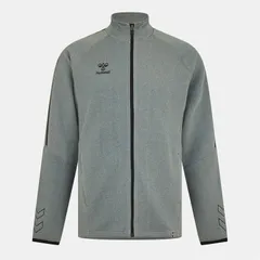 ヒュンメル メンズ アウター ジャケット・ブルゾン Hummel Cima Zip Jkt Sn99 Grey Melange グレーのサムネイル