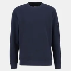 バブアー メンズ アウター パーカー・スウェット スウェット シャツ Barbour International Grip Sweatshirt Navy ネイビーのサムネイル