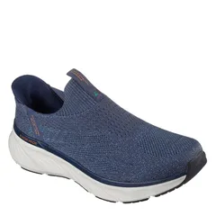 スケッチャーズ メンズ シューズ スニーカー ニット Skechers Integrated SlipIns Engineered Knit Slip On Trainers Mens NavyOrange ネイビー