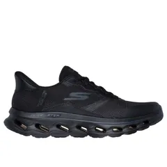 スケッチャーズ メンズ シューズ スニーカー Skechers Go Walk GlideStep 20 Slip On Runners Mens Black ブラック