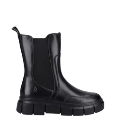ハッシュパピー レディース シューズ ブーツ・レインブーツ アンクル ブーツ Hush Puppies Fleur Ankle Boots Black ブラックのサムネイル