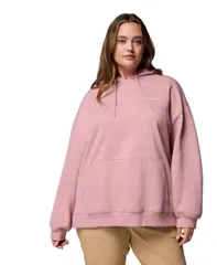 コロンビア レディース アウター パーカー・スウェット プラスサイズ パーカー Columbia Plus Size Aldermore Kangaroo Pocket Hoodie Eraser Pのサムネイル