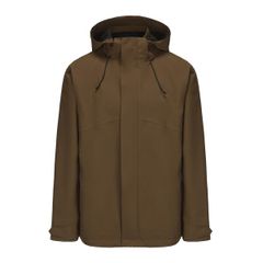 UNIQLO : C ユニクロ ブロックテックパーカ ダークブラウン M - メルカリ