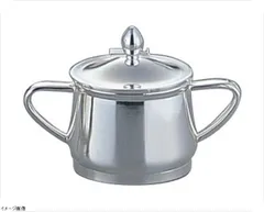 【新品】洋白３．８μ小判型シュガーポット ７人用