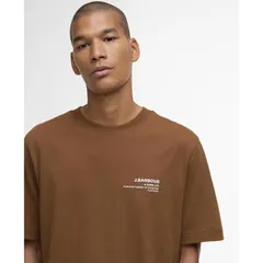 バブアー メンズ トップス シャツ Barbour BLi Parkend Grphc T Sn61 Umberのサムネイル