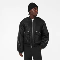 リプレゼント メンズ アウター ジャケット・ブルゾン Represent Mens Bomber Jacket Jet Black ブラックのサムネイル