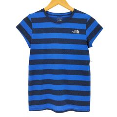 ザノースフェイス THE NORTH FACE F/S MESH BORDER CREW フリーダムスリーブ メッシュボーダー クルー レディース import:M