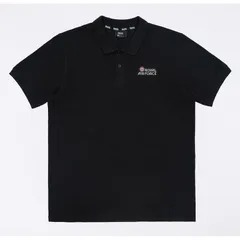 ロンズデール メンズ トップス ポロシャツ Lonsdale RAF Polo Mens Black ブラックのサムネイル