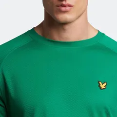 ライルアンドスコット メンズ トップス Tシャツ Lyle and Scott Core Raglan TShirt Green グリーンのサムネイル