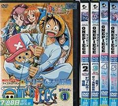 [중고] [매우 좋은] ONE PIECE 원피스 피프스 시즌 [렌탈 떨어짐] 전 5 권 세트 [마켓 플레이스 DVD 세트 상품]