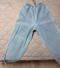 フレッシュサービス イージーパンツ ライトブルー