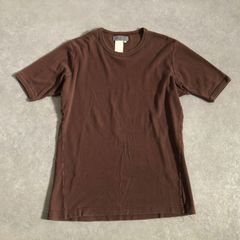 DRIES VAN NOTEN 半袖Tシャツ 無地 ブラウン Small ドリス - メルカリ