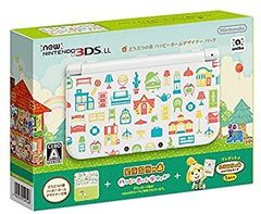 [Used] "Very Good" New Nintendo 3DS LL Animal Crossing: Happy Home Designer パック(Manufacturer discontinued production)