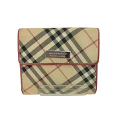 バーバリーブルーレーベル BURBERRY BLUE LABEL ノバチェック三つ折り財布 レディース 表記無 のサムネイル