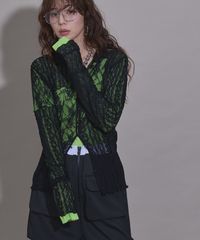 夢展望公式 [新品未使用] レースアップランジェリー水着 [パープル] 他