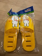 ミッフィー Miffy イエロー スリッパ 室内 ルームシューズ