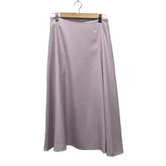mila schon(ミラショーン) ロングスカート サイズ40 M レディース新品同様  ライトパープル