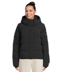 コロンビア レディース アウター コート フーデッドジャケット Columbiamaze Puff Hooded Jacket Black ブラック