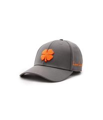 블랙 로버 남성 액세서리 모자 Black Clover Premium Clover 186 Hat OrangeCharcoal 차콜