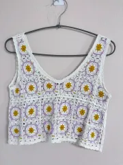 If～また逢えたら～の花 ビスチェ クロシェ ベスト