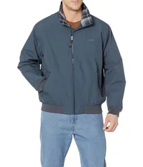 エルエルビーン メンズ アウター コート ジャケット LLBean WarmUp Jacket Flannelined Regular Carbonavy ネイビー