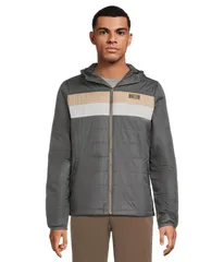 エルエルビーン メンズ アウター コート フーデッドジャケット LLBean Mountain Classic Puffer Hooded Jacket ColorBlock Regular Ironのサムネイル