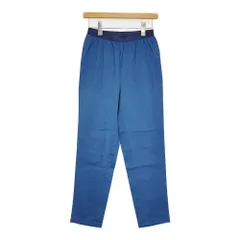 S.ESSENTIALS エスエッセンシャルズ ストレッチリネンテーパードパンツ サイズ36 定価28600円 パンツ 24SS ブルー レディース【中古】6-0314M♪