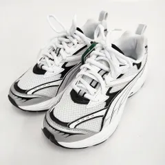 PUMA 新品 ユニセックスプーマモーフィックベーススニーカー 定価9900円 サイズ23cm スニーカー ホワイト レディース プーマ【中古】6-0314G♪