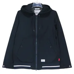 WTAPS ダブルタップス 11SS MUD/JACKET.NYCO.POPLIN 111GWDT-JKM02 コットン ナイロン ポプリン ジップアップ フーデッド ジャケット ネイビー アウター サイズ1(S) Markのサムネイル