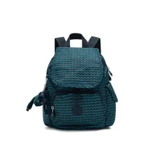 キプリング レディース バッグ バックパック・リュックサック プリント ミニ Kipling City Pack Mini Print Dark Lobby Tile