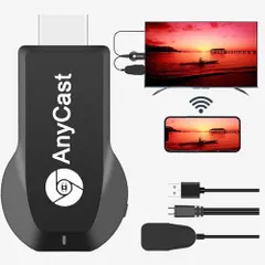 HDMIミラーキャスト【2026年業界新傑作】4K/1080P ワイヤレスandroid&phone スマホをテレビに映す YouTube視聴対応 ワイヤ ス リング 簡単接続 Android/iOS/Windows/Mac OS対応 日本語 22664e63