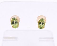 K18イエローゴールド コロンビア産エメラルド スタッドピアス 0.3ct 