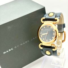 MARC BY MARC JACOBS 腕時計 ブラック/ゴールド - メルカリ