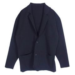 Drumohr ショールカラーニットジャケット ローゲージ チャコールグレー 