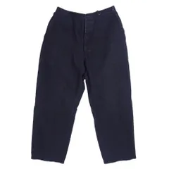 COMOLI コモリ 22AW W03-03002 デニムオーバーパンツ ブラック系 3【中古】