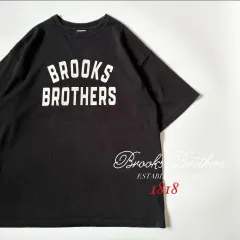 BROOKS BROTHERS / ロゴプリント　ショートスリーブ　クルーネック　Tシャツ