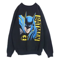 ヴィンテージ VINTAGE 80s フルーツオブザルーム バットマン スウェット トレーナー ブラック系 XL【中古】