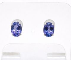 GSTV Pt タンザナイト ピアス 2.00ct - メルカリ