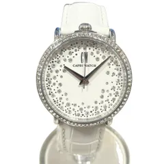 【玉津店 中古】CAPRI WATCH カプリウォッチ クオーツ腕時計 ホワイト 5362 CW5362P0818 レディース TA2600107のサムネイル