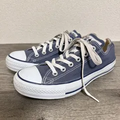 コンバース Converse オールスターOX M9697 ローカット キャンバススニーカー ALL STAR OX US6.5 25cm 紺