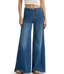 ラングラー レディース ボトムス デニムパンツ ワイドレッグ ジーンズ WranglerR High Rise Wide Leg Jeans Carolina