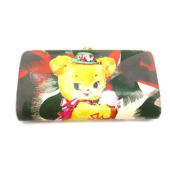 Vivienne Westwood ヴィヴィアンウエストウッド クリーピーベア がま口 長財布 ∠UA12669