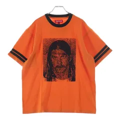 SUPREME (シュプリーム) 25AW Dash Snow S/S Top ダッシュスノー クルーネック半袖Tシャツ カットソー オレンジ