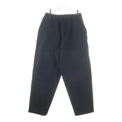 COMOLI (コモリ) 25SS コットンダックス テーパードパンツ ブラック B01-03007のサムネイル