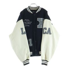 XLARGE スタジャン ブラック ホワイト - メルカリ