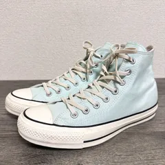 コンバース Converse オールスター100 カラーズOX 1SC222 ハイカット キャンバススニーカー ゴム紐 REACT搭載 US6.5 25cm ミントグリーン