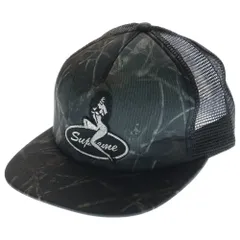 SUPREME (シュプリーム) 23AW Pin Up Mesh Back 5-Panel ピンアップ メッシュバック 5パネル ベースボールキャップ 帽子 ブラック