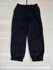 黒色 トレーナー 起毛 ジョガー パンツ L